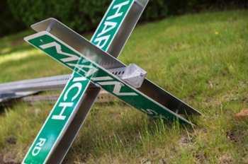  Fallen Sign - Brewster, MA 